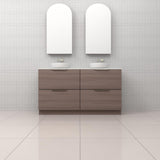Celeste Duo - 1500mm Urban Oak Freestanding Vanity