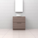 Celeste Duo - 750mm Urban Oak Freestanding Vanity