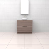 Celeste Duo - 900mm Urban Oak Freestanding Vanity