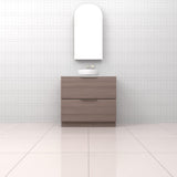 Celeste Duo - 900mm Urban Oak Freestanding Vanity