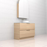 Celeste Duo - 1200mm Vero Oak Freestanding Vanity