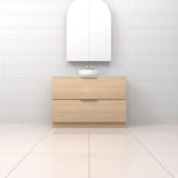 Celeste Duo - 1200mm Vero Oak Freestanding Vanity