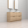 Celeste Duo - 1500mm Vero Oak Freestanding Vanity
