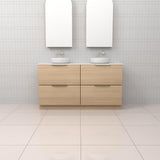 Celeste Duo - 1500mm Vero Oak Freestanding Vanity