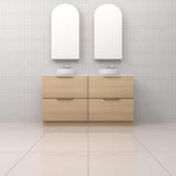Celeste Duo - 1500mm Vero Oak Freestanding Vanity