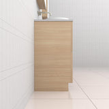 Celeste Duo - 1800mm Vero Oak Freestanding Vanity