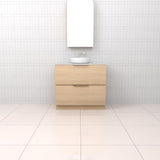 Celeste Duo - 900mm Vero Oak Freestanding Vanity