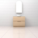 Celeste Duo - 900mm Vero Oak Freestanding Vanity