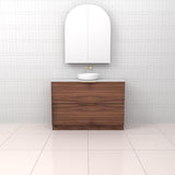 Celeste Duo - 1200mm Walnut Freestanding Vanity