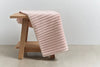 Micro Cotton Long Bath Mat, Blush