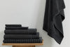 Pure Cotton Bath Sheet - Jacquard, Charcoal