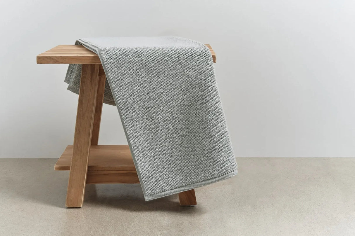 Micro Cotton Long Bath Mat, Dove