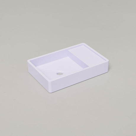 Shelf 03 Concrete Basin - Surface Mount | No Tap Hole | No Overflow