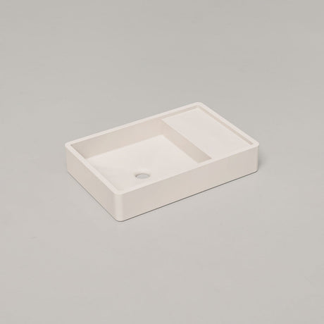 Shelf 03 Concrete Basin - Surface Mount | No Tap Hole | No Overflow