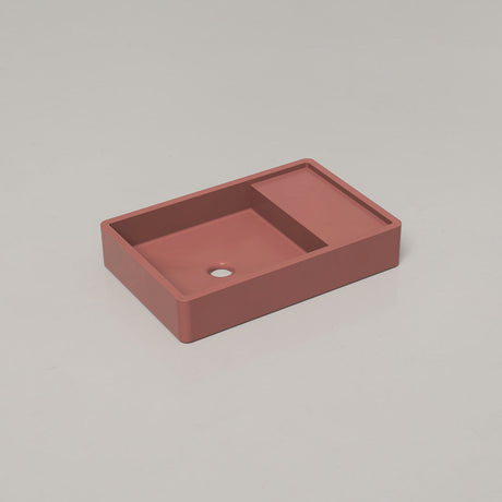 Shelf 03 Concrete Basin - Surface Mount | No Tap Hole | No Overflow