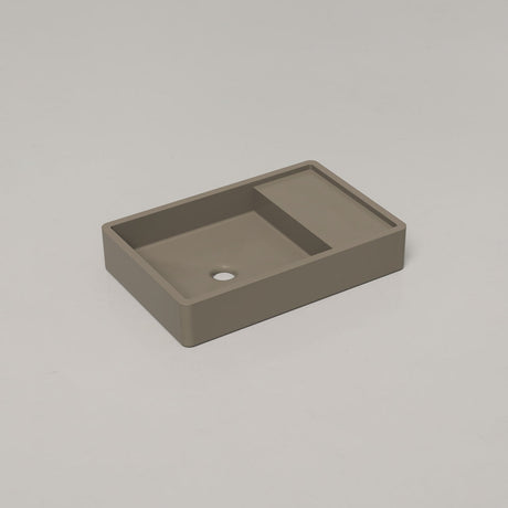 Shelf 03 Concrete Basin - Surface Mount | No Tap Hole | No Overflow