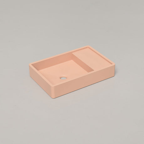 Shelf 03 Concrete Basin - Surface Mount | No Tap Hole | No Overflow