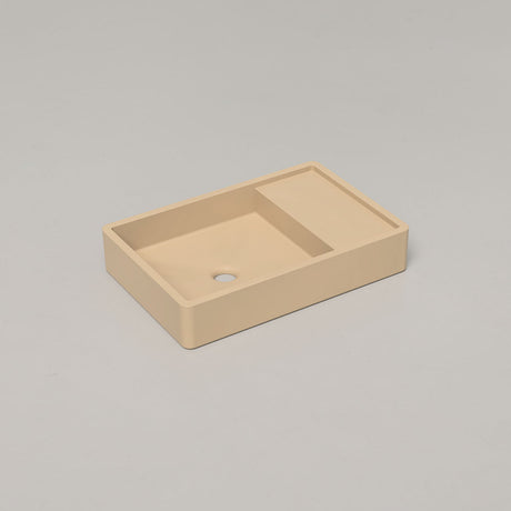 Shelf 03 Concrete Basin - Surface Mount | No Tap Hole | No Overflow