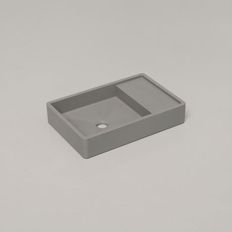 Shelf 03 Concrete Basin - Surface Mount | No Tap Hole | No Overflow