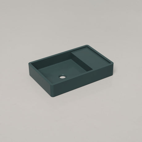 Shelf 03 Concrete Basin - Surface Mount | No Tap Hole | No Overflow