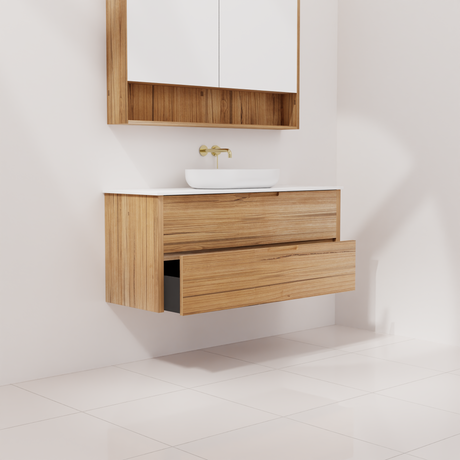 Avila - 1200mm Messmate Timber Vanity