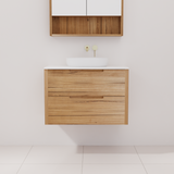 Avila - 750mm Messmate Timber Vanity