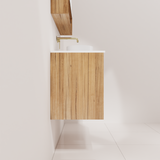 Avila - 900mm Messmate Timber Vanity