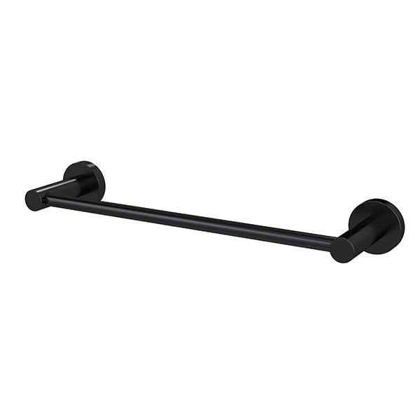 Round Single Towel Rail 300mm