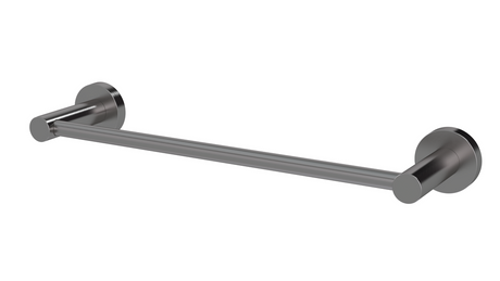 Round Single Towel Rail 300mm