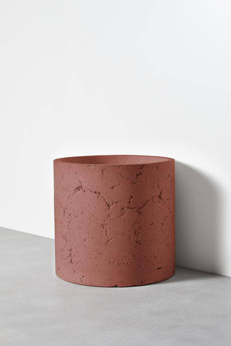 Millie Raw Concrete Basin - Surface Mount