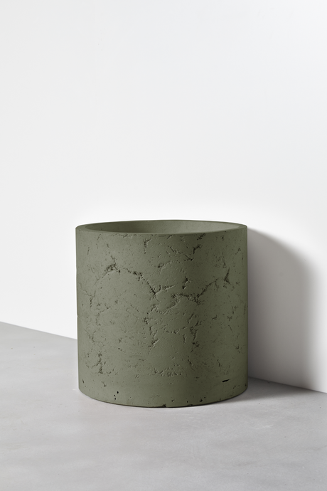 Millie Raw Concrete Basin - Surface Mount