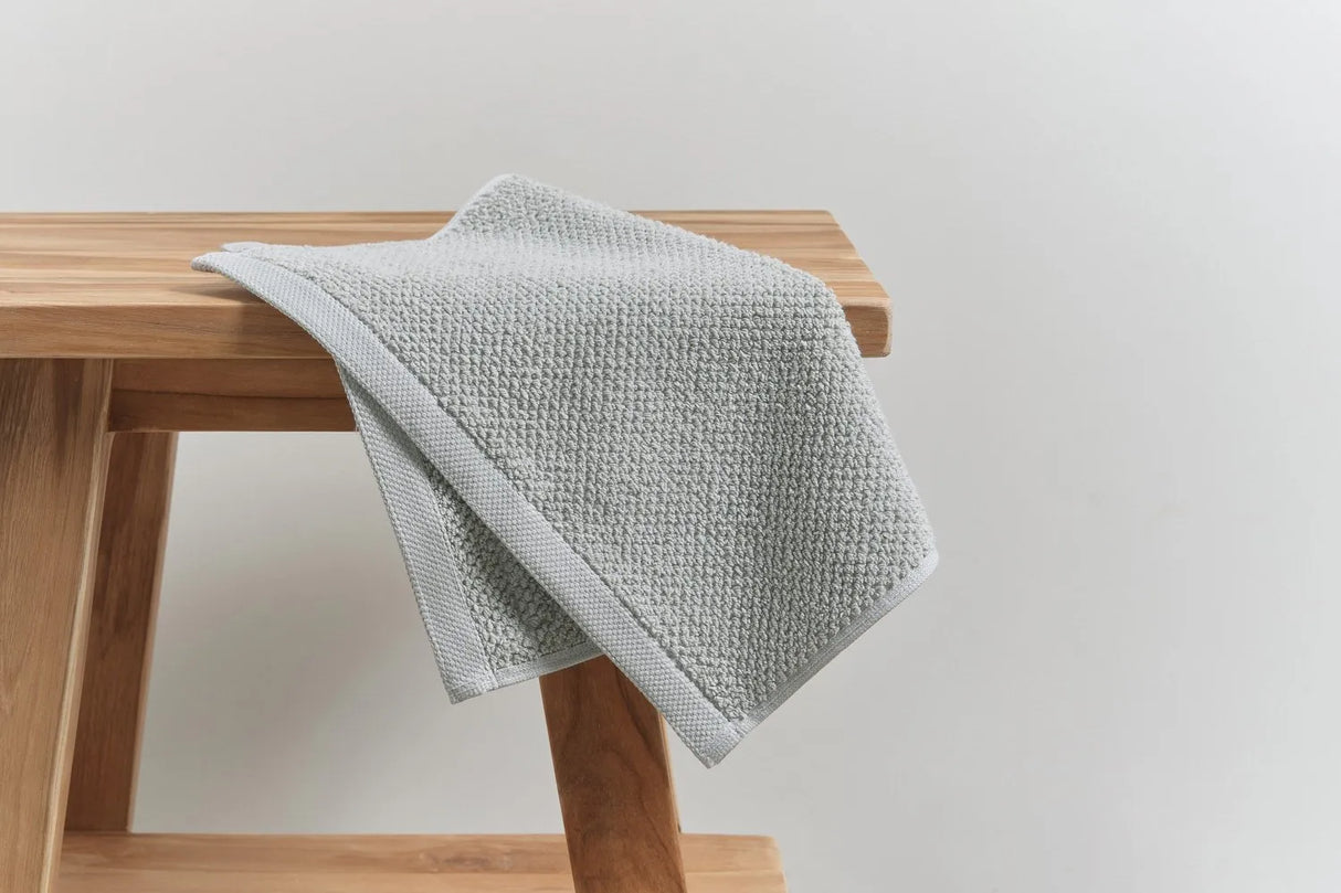 Pure Cotton Face Washer - Jacquard, Dove