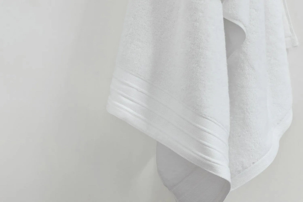 Pure Cotton Hand Towel - Luxe, White