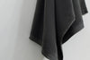 Pure Cotton Hand Towel - Rib, Charcoal
