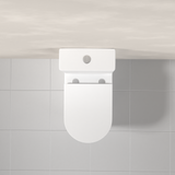 Azaria - Matte White Rimless Toilet Suite w Geberit Cistern