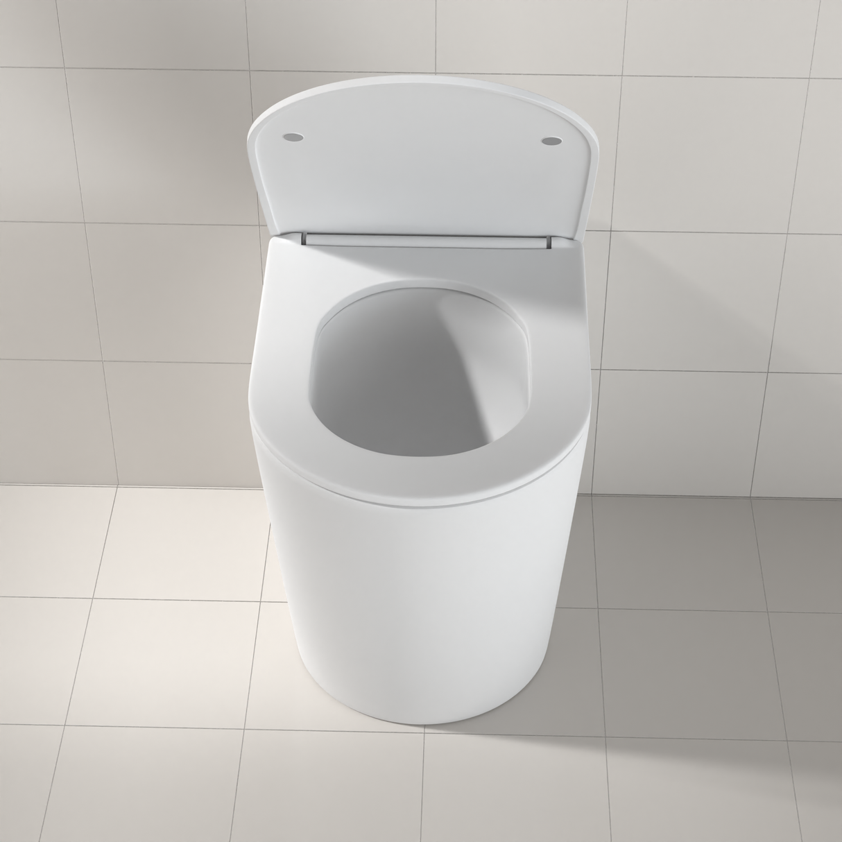 Azaria - Matte White Rimless Tornado Floor Pan