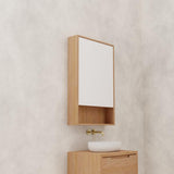 Carini - 600mm Victorian Ash Shaving Cabinet
