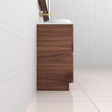 Celeste Duo - 1500mm Walnut Freestanding Vanity