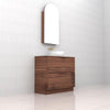 Celeste Duo - 900mm Walnut Freestanding Vanity