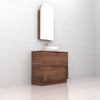 Celeste Duo - 900mm Walnut Freestanding Vanity