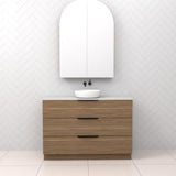 Celeste Trio - 1200mm Tuscan Oak Freestanding Vanity