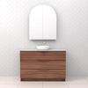 Celeste Trio - 1200mm Walnut Freestanding Vanity