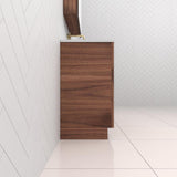 Celeste Trio - 1200mm Walnut Freestanding Vanity