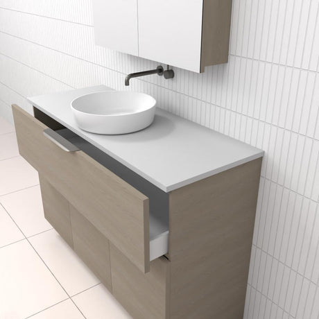 Marlee - 1200mm Smoked Ash Freestanding Vanity