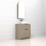 Marlee - 750mm Smoked Ash Freestanding Vanity