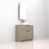 Marlee - 900mm Smoked Ash Freestanding Vanity