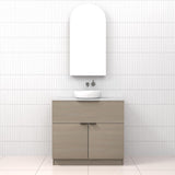 Marlee - 900mm Smoked Ash Freestanding Vanity