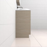 Marlee - 900mm Smoked Ash Freestanding Vanity