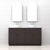 Marlee - 1500mm Espresso Oak Freestanding Vanity