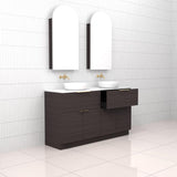 Marlee - 1500mm Espresso Oak Freestanding Vanity